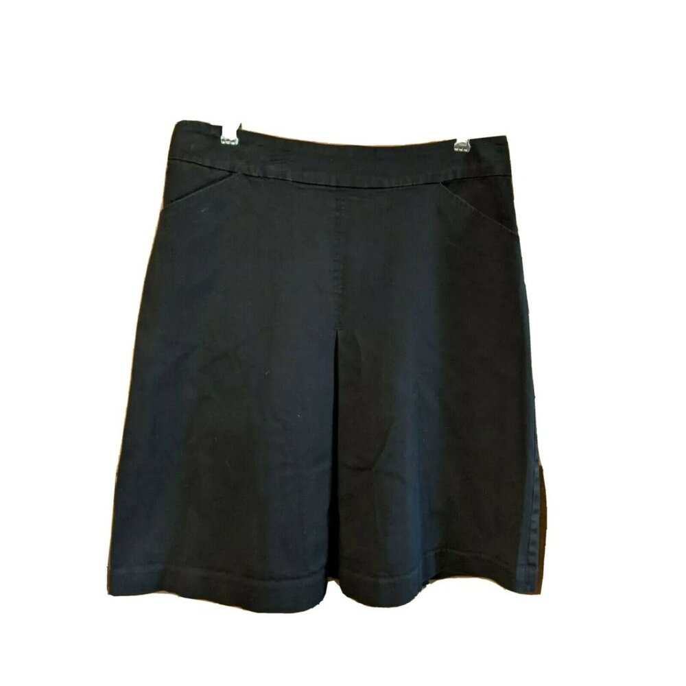 Mountain Lake Size 8 Skirt Black Kick Pleats